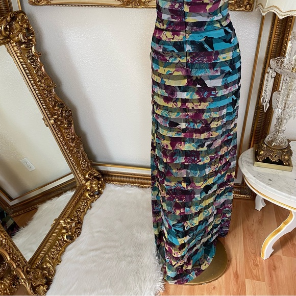 BCBGMaxAzria Dharma Dark Iris Combo Dress - Picture 14 of 14